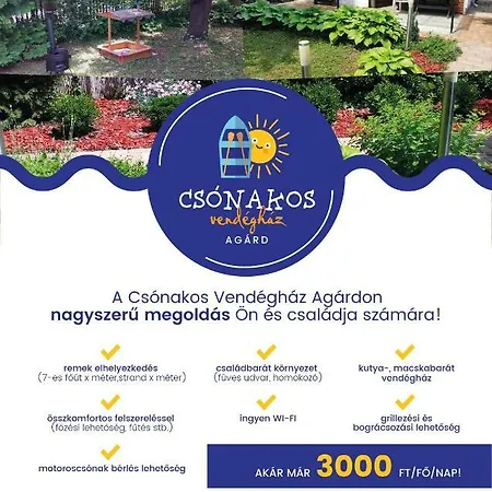 Case de vacanță Csonakos Vendeghaz Gárdony